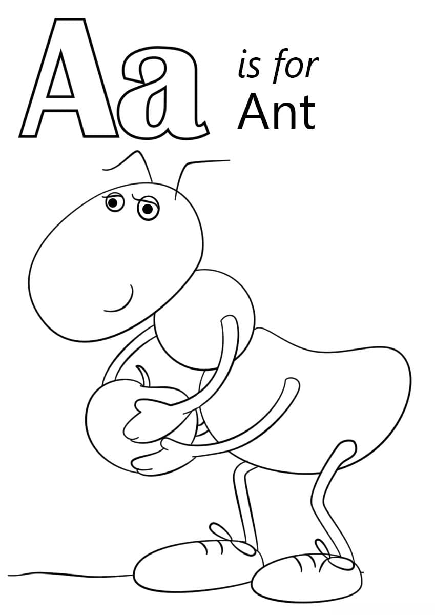 Letter A is voor Ant – Afbeelding 2