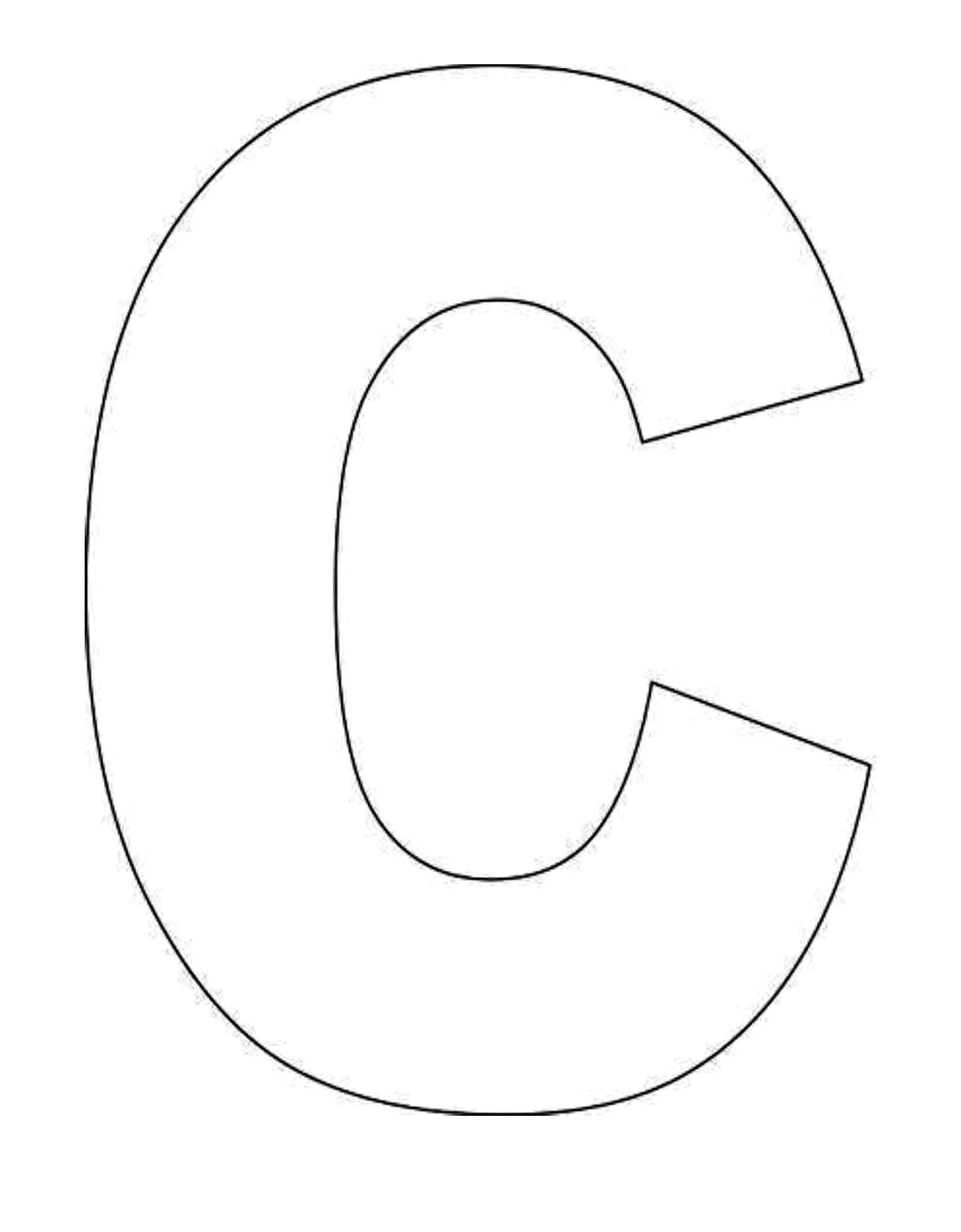 Letter C-afbeelding