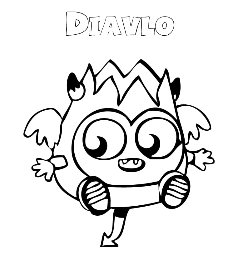 Leuk Diavlo-monster