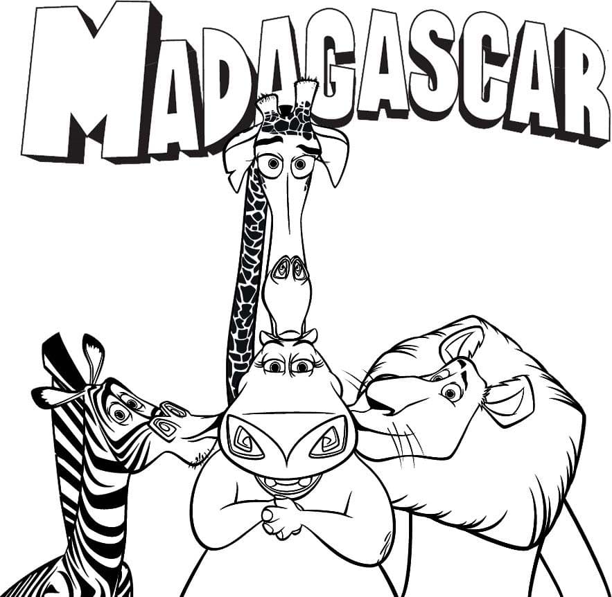 Overzicht van Madagaskar