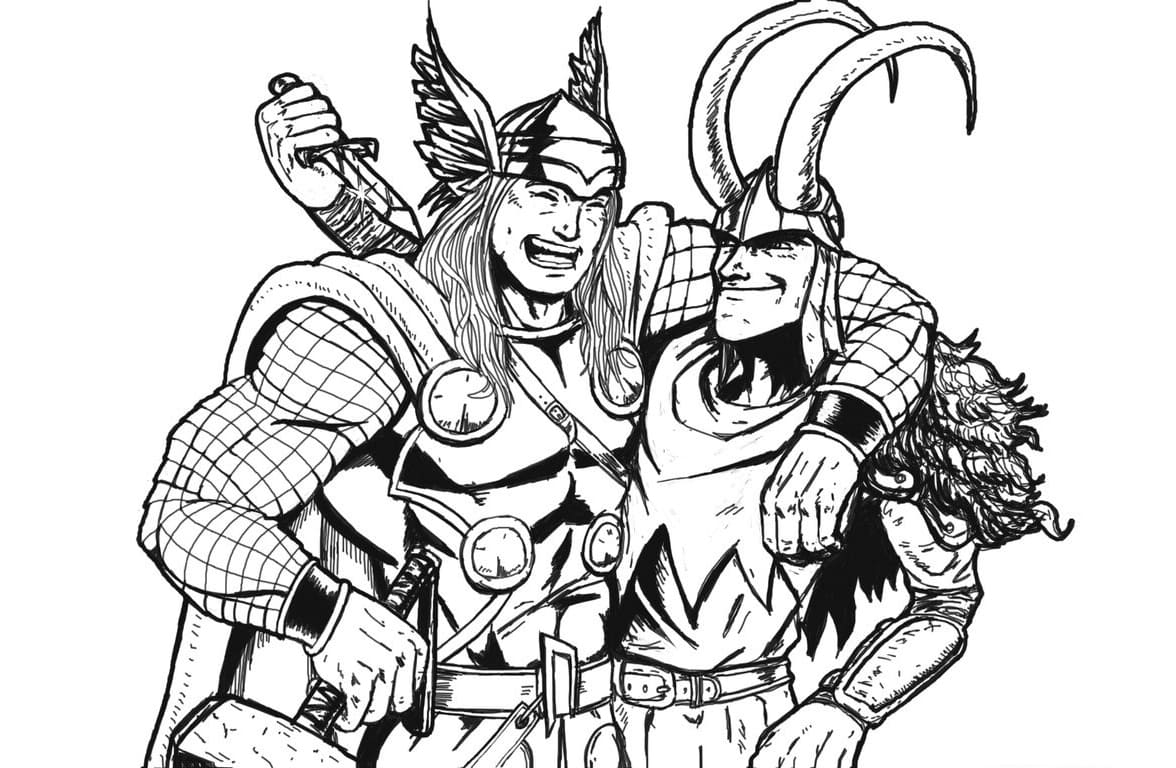 Thor en Loki