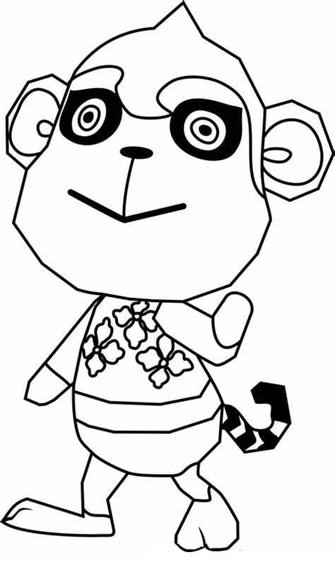 Free Animal Crossing Outline