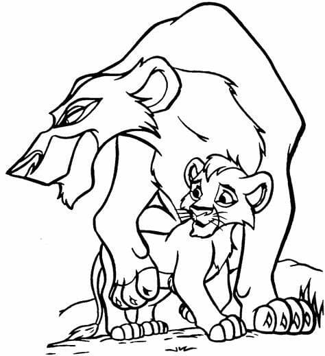 Free Lion King Cartoon