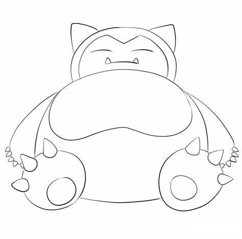 Snorlax for Kids