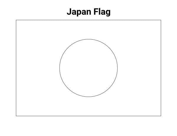 Afbeelding van de vlag van Japan