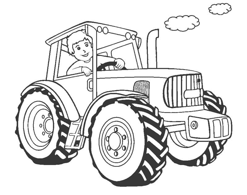 Gratis tractor voor kinderen
