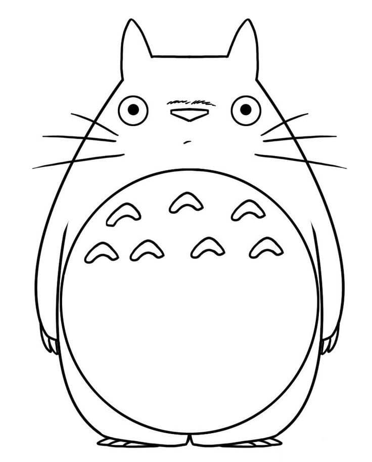 Totoro afdrukken