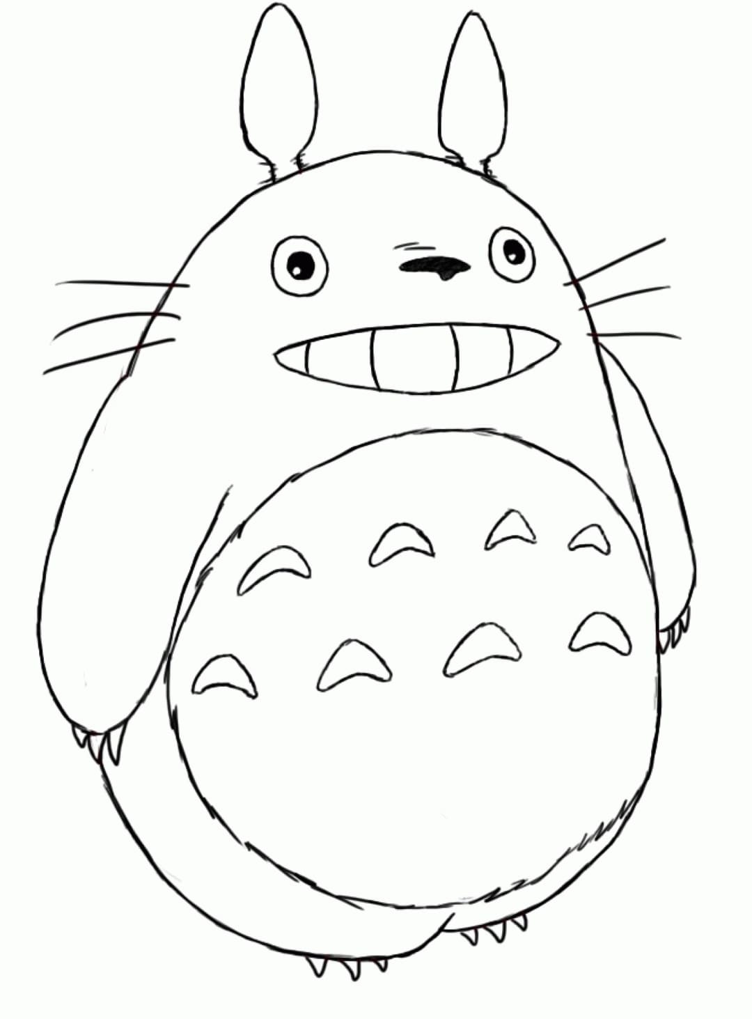 Totoro staat