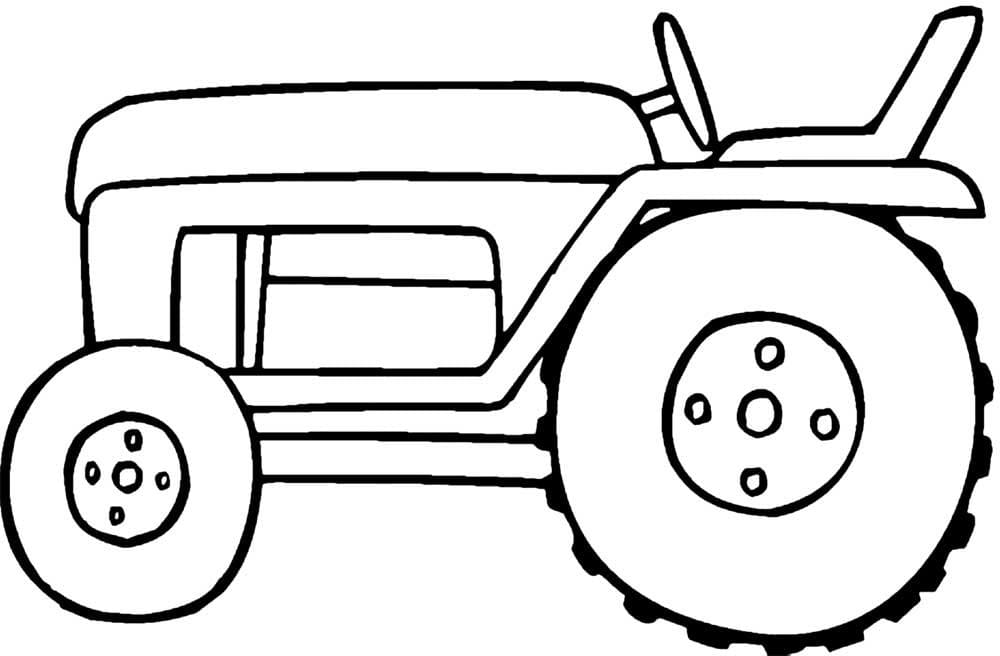 Tractor afdrukken