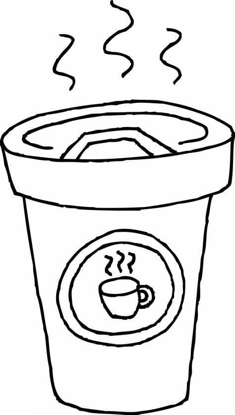 Coffee Cup Outline