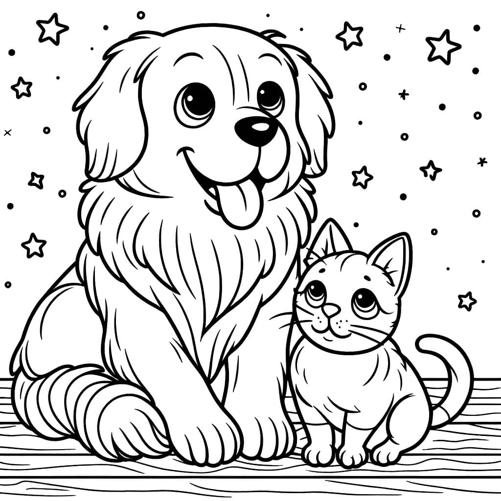 Hondje Schattig Kleurplaat Kinderen Kleurplaat