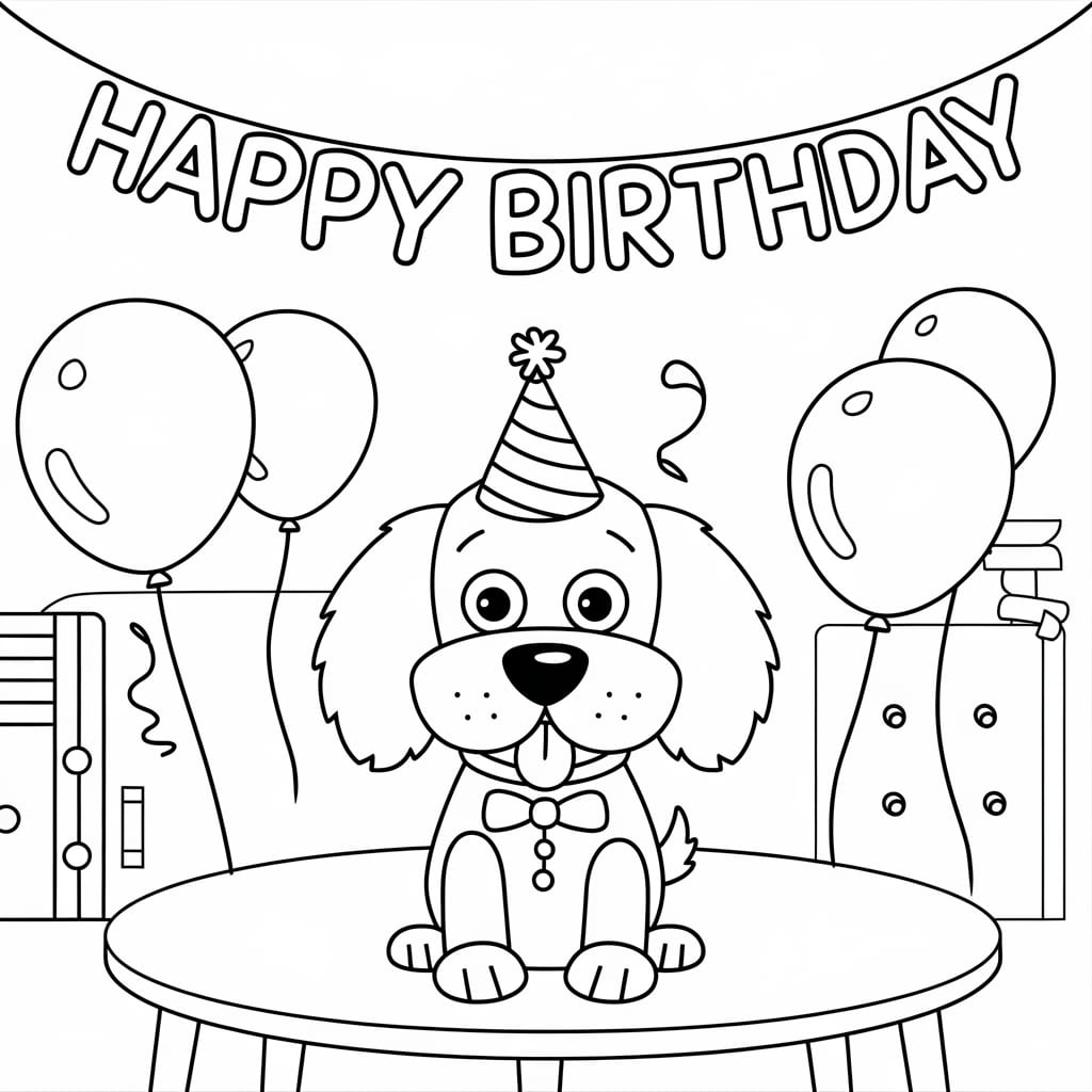 Honden Kleurplaten Kinderen Kleurplaat