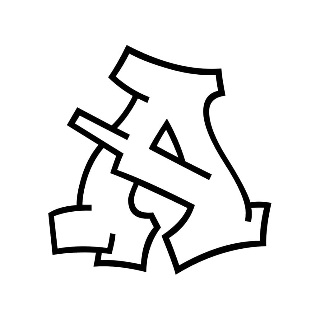 Letter A Graffiti