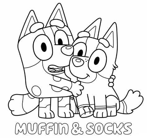 Muffin en Socks