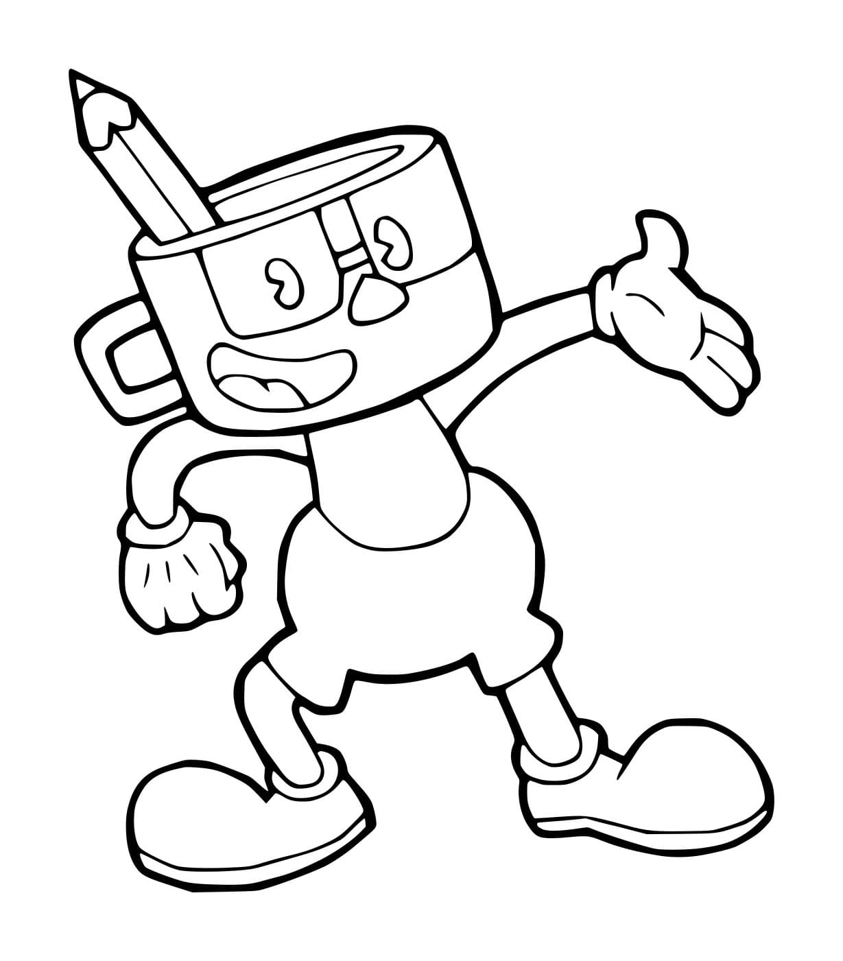 Potlood Cuphead