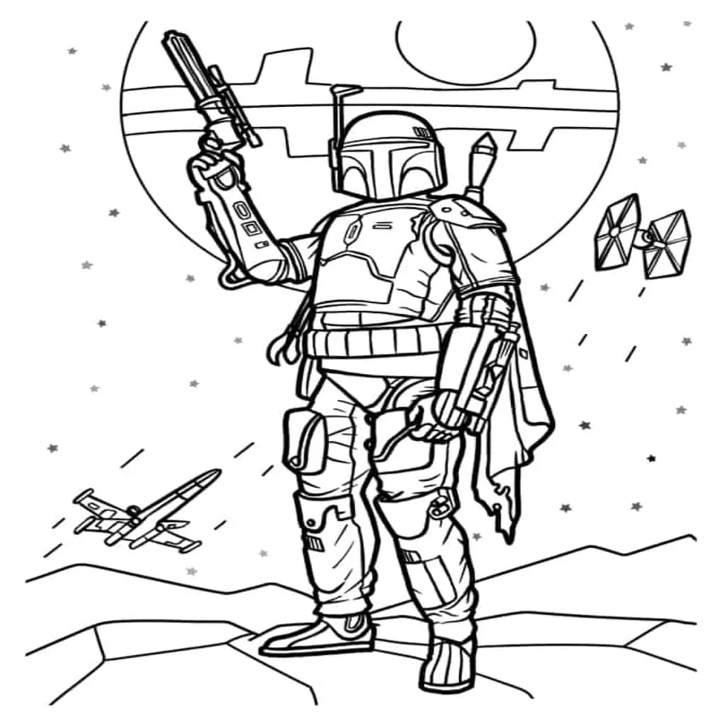 Boba Fett uit Star Wars