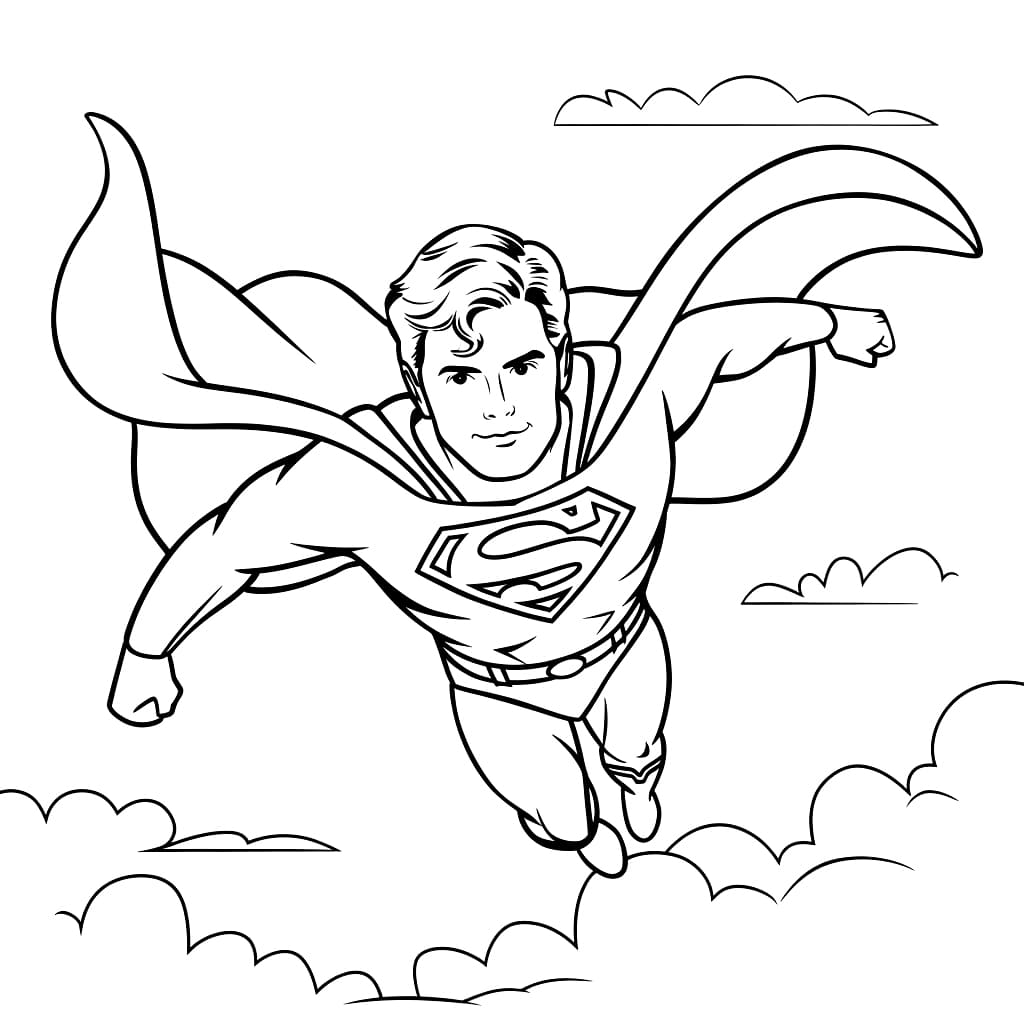 Superman vloog hoog