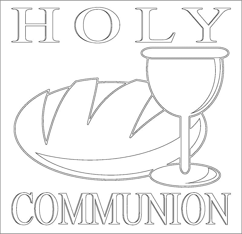 Afdrukbare heilige communie