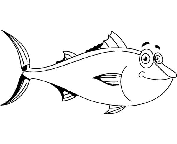 Cartoon tonijn