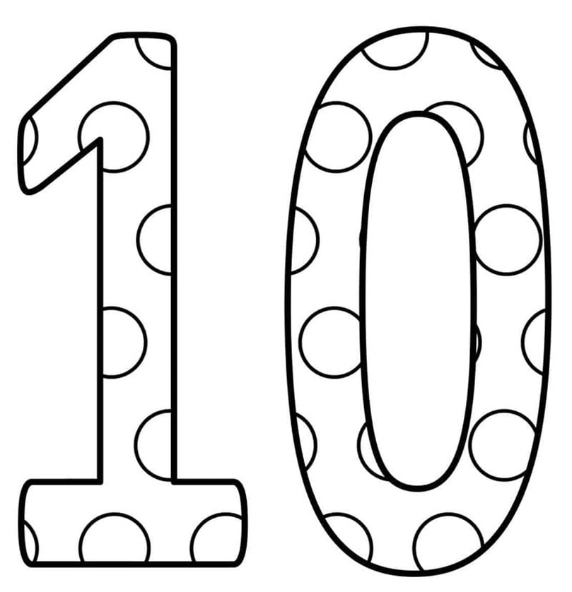 Nummer (Cijfer) 10