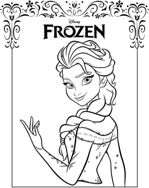 Elsa uit The Frozen