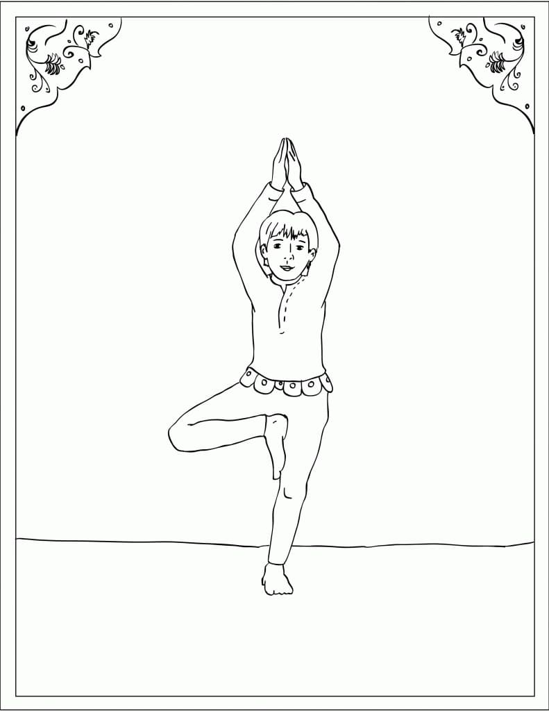 Gratis afdrukbare yoga