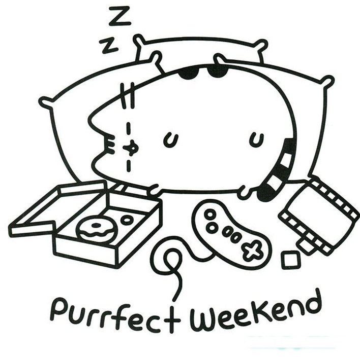 Pusheen purrfect weekend