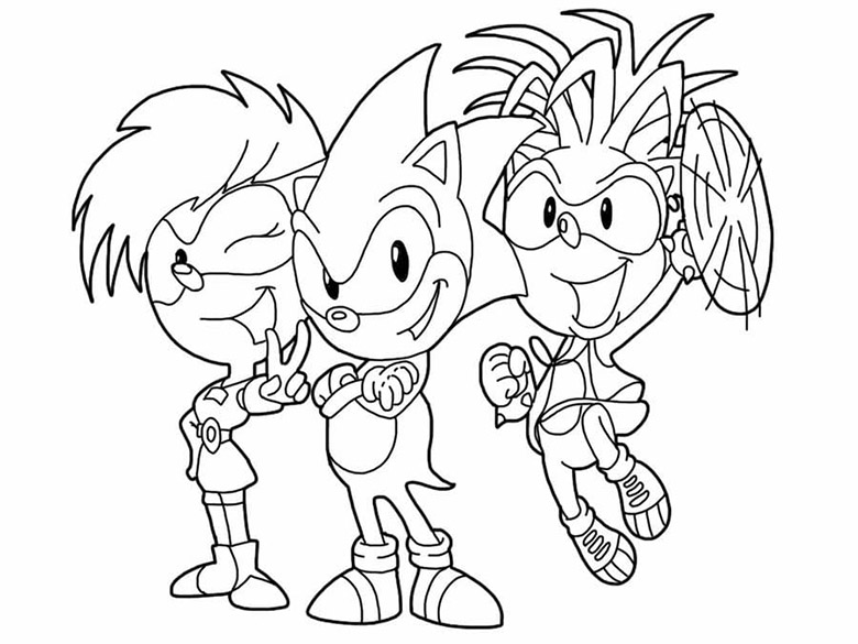 Sonic en vrienden