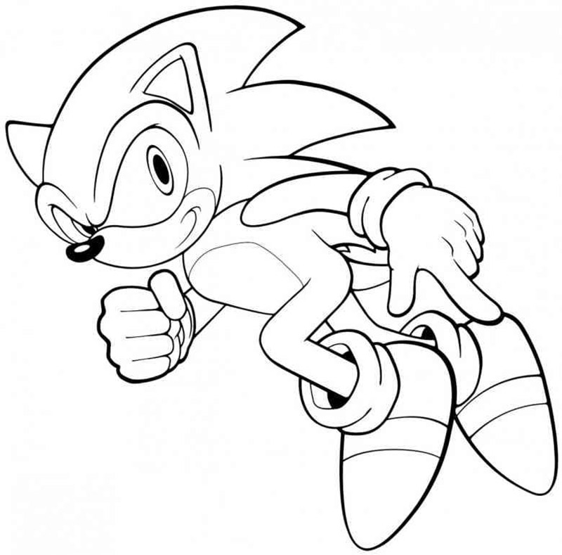 Sonic loopt