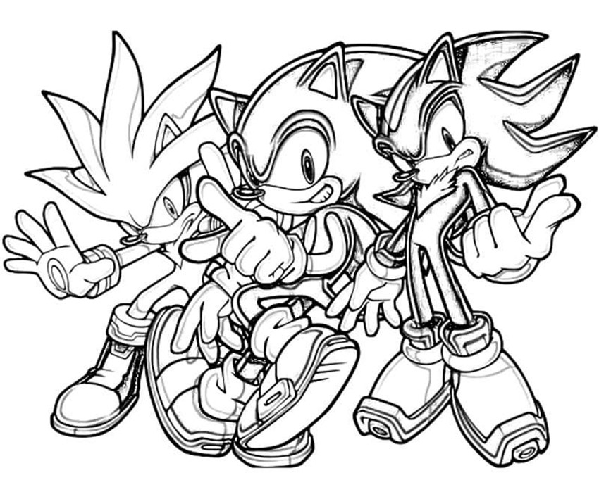 Sonic met vrienden