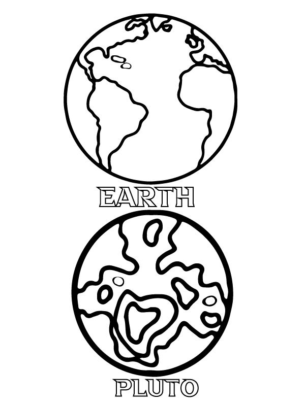 Aarde en pluto