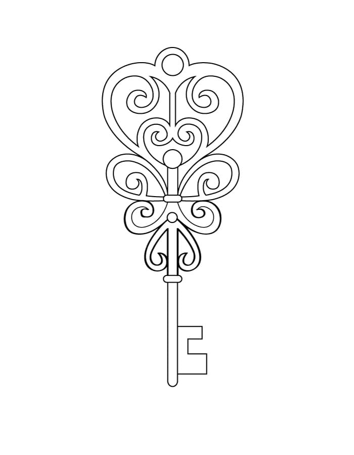 Antieke sleutel