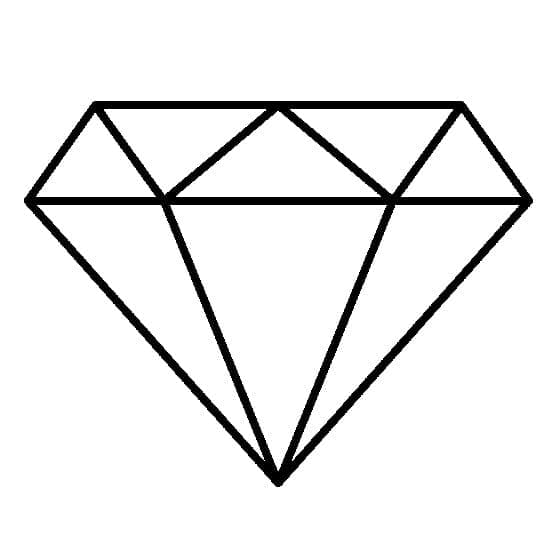 Diamant vorm