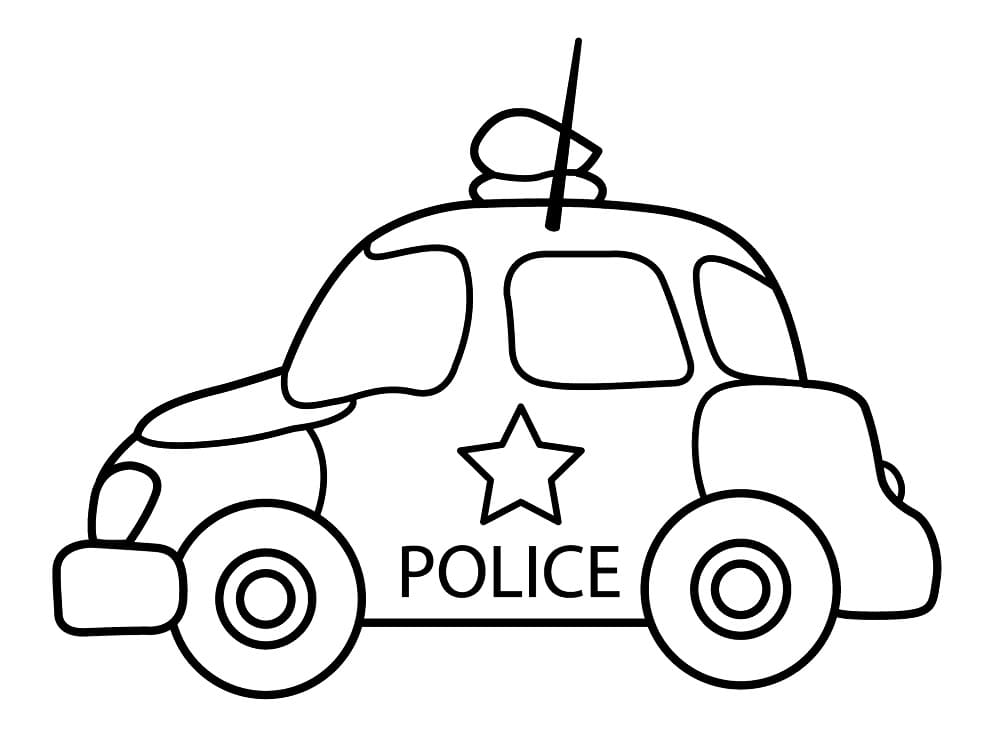 Leuke politieauto