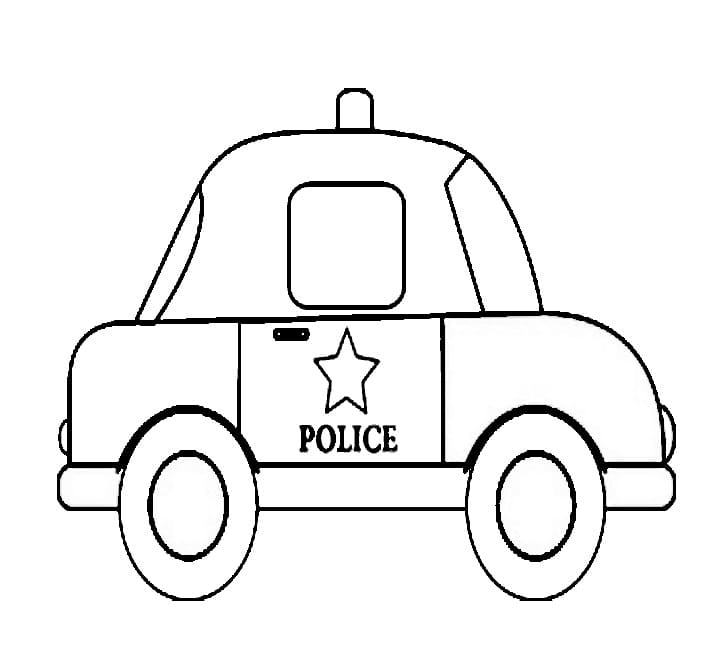 Makkelijke politiewagen