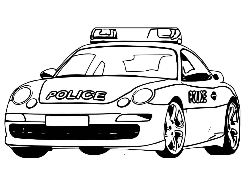Porsche politiewagen