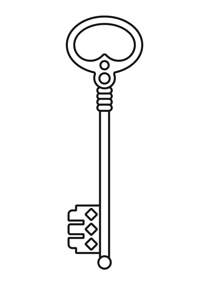 Vintage sleutel