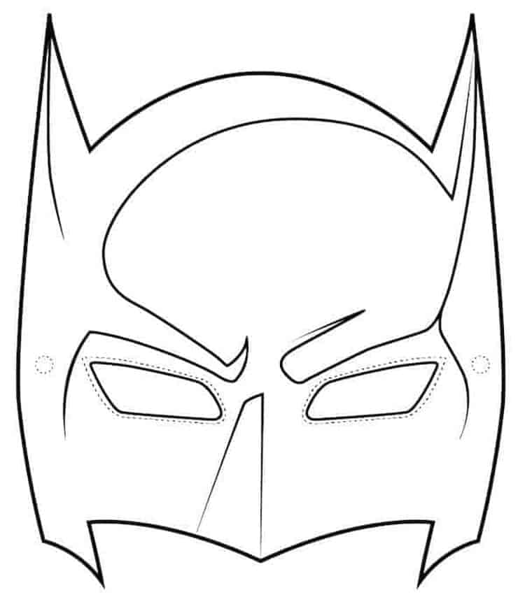 Batman-masker.