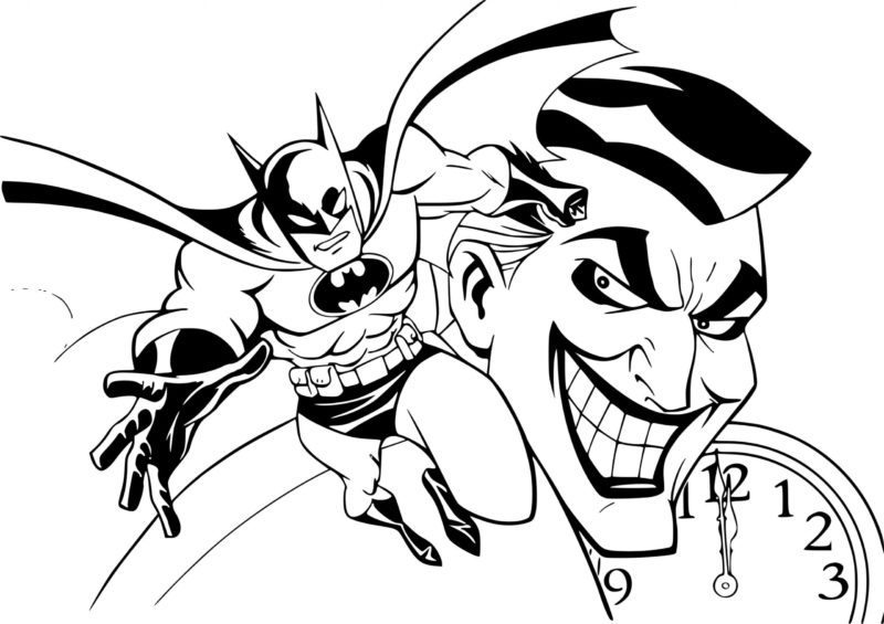 De belangrijkste rivalen Batman en Joker
