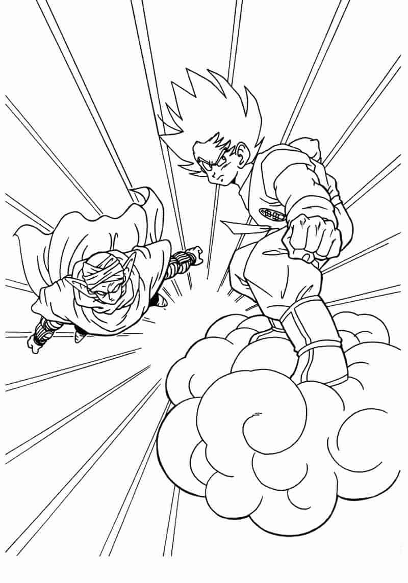 Het afslaan van de aanval van ruimtewezens is het hoofddoel van Goku’s team