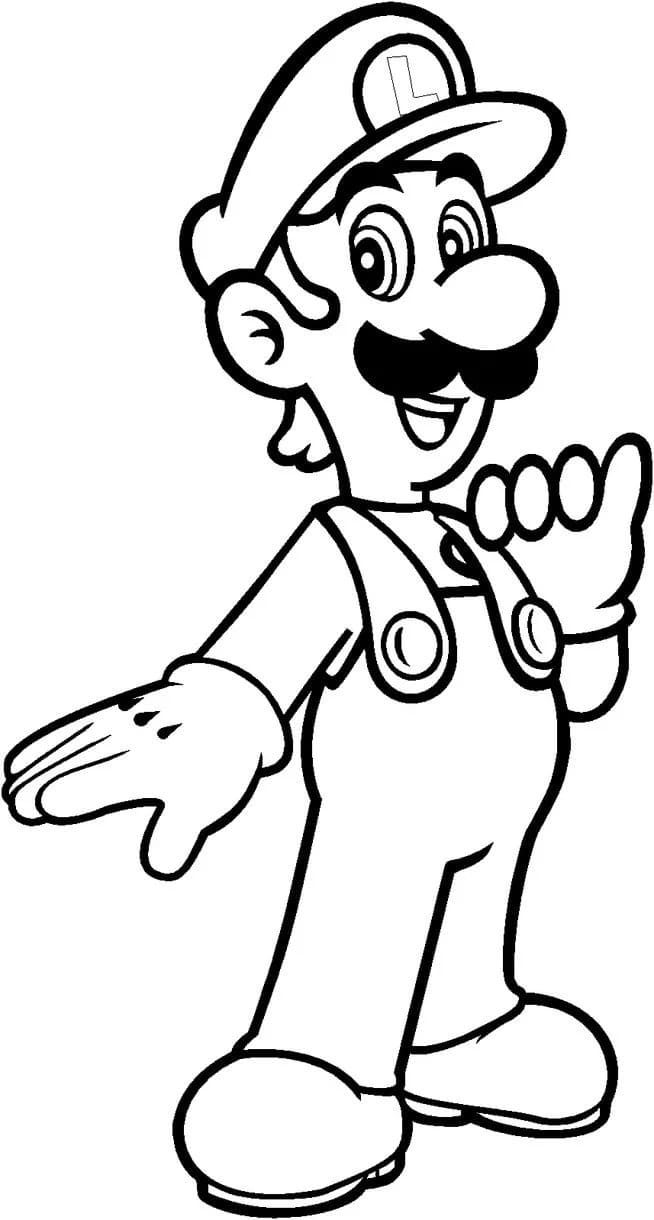 Hoogspringende Luigi