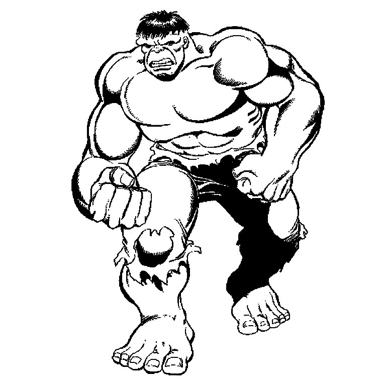Hulk, een beetje zoals een aap