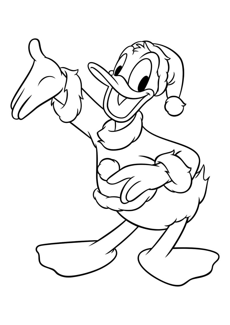 Kerst Donald Duck