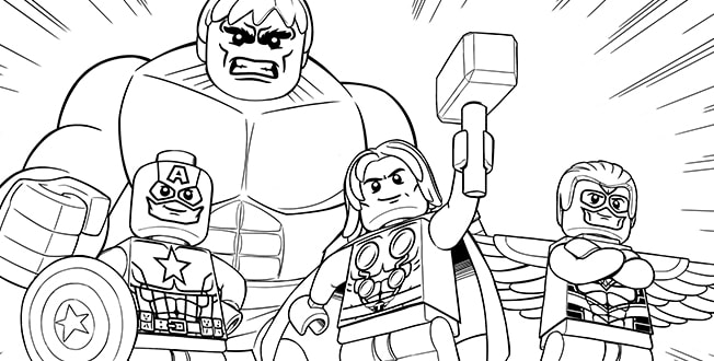 Lego Avengers, inclusief de Incredible Hulk
