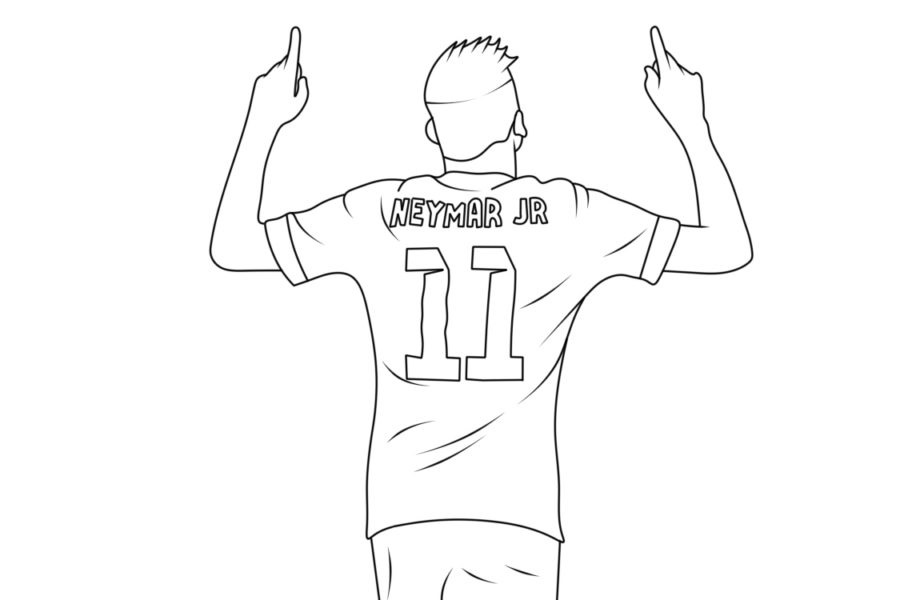 Neymar staat op nummer 11