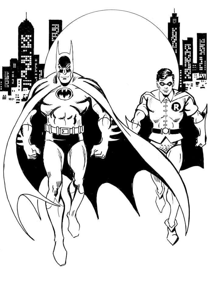 Partners Robin en Batman