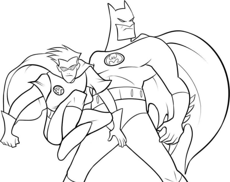 Robin en Batman