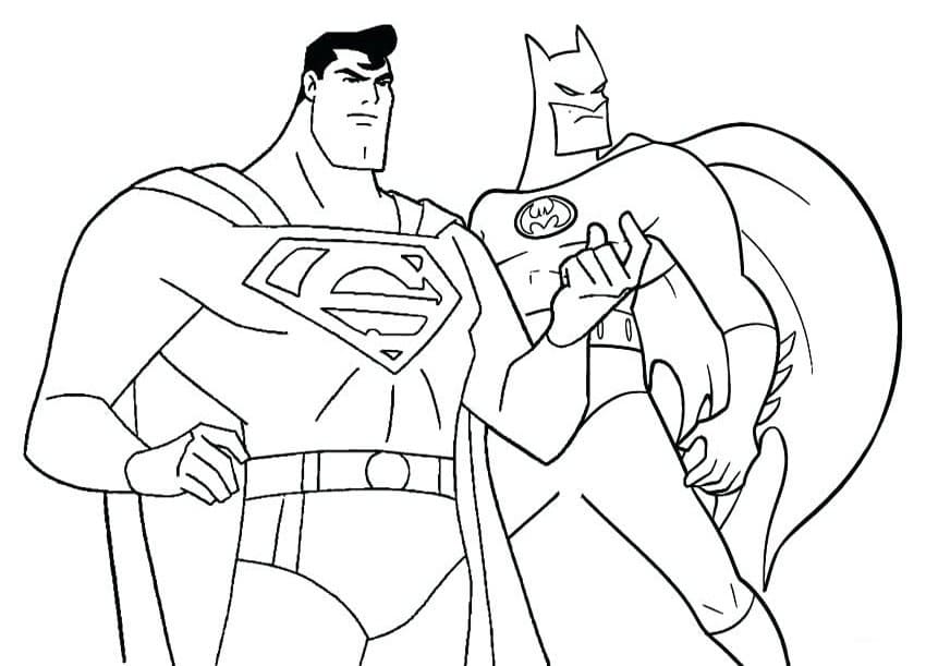 Superman en Batman.