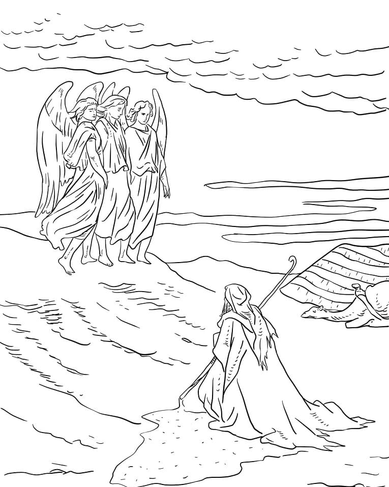 Abraham En De Drie Engelen