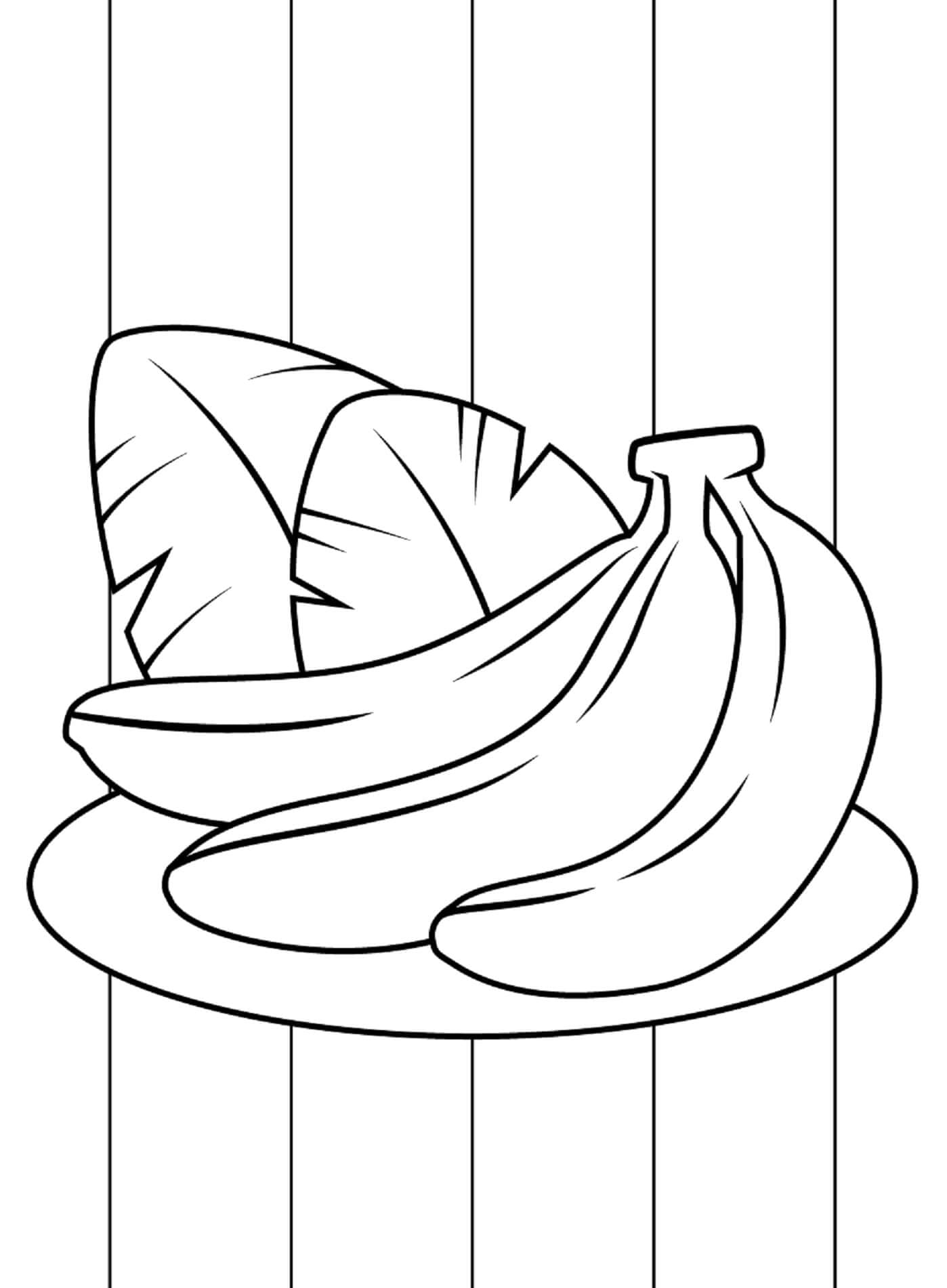 Bananen Met Bladeren